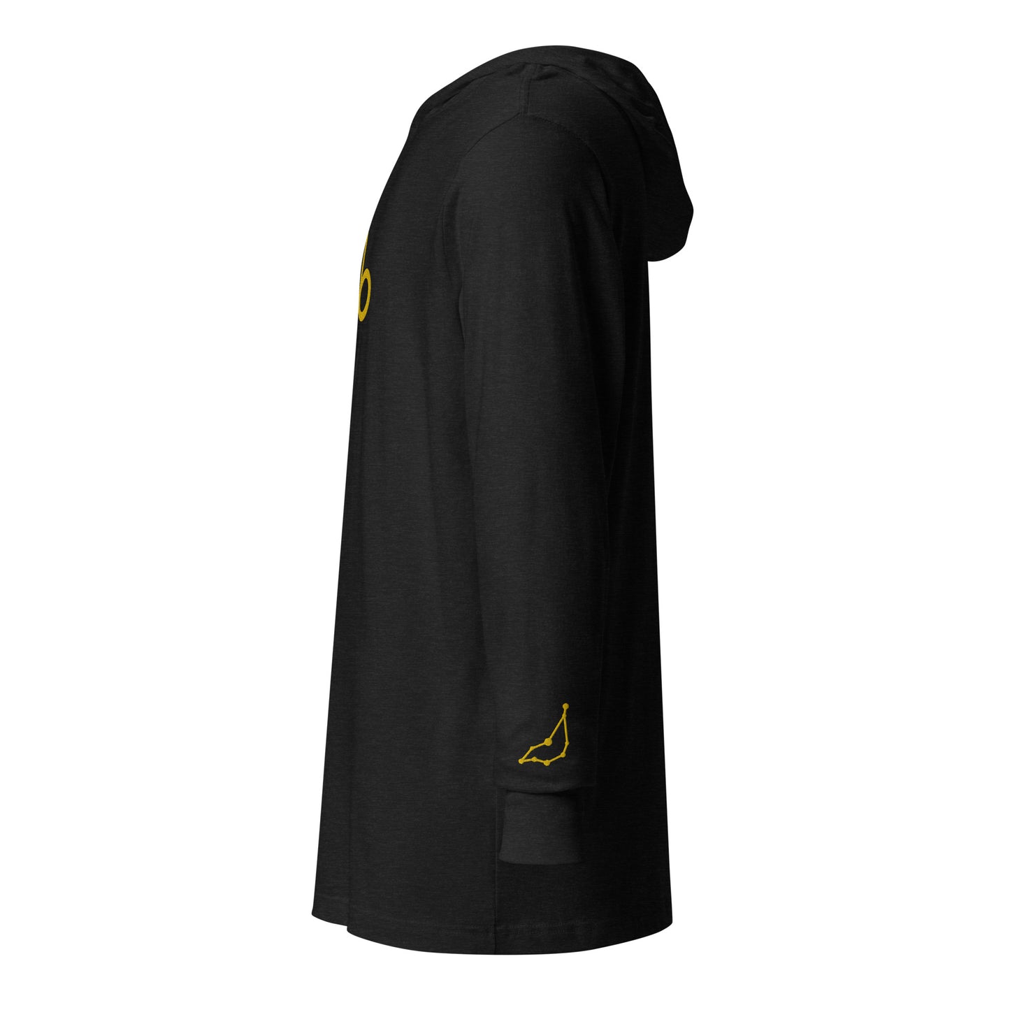 Men's Hooded Long-sleeve Tee – Capricorn