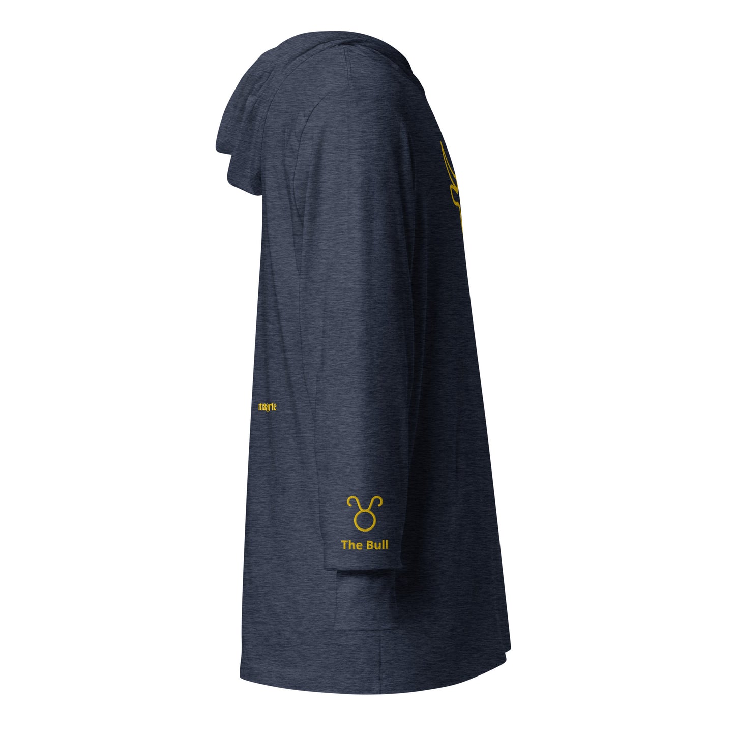 Men's Hooded Long-sleeve Tee - Taurus